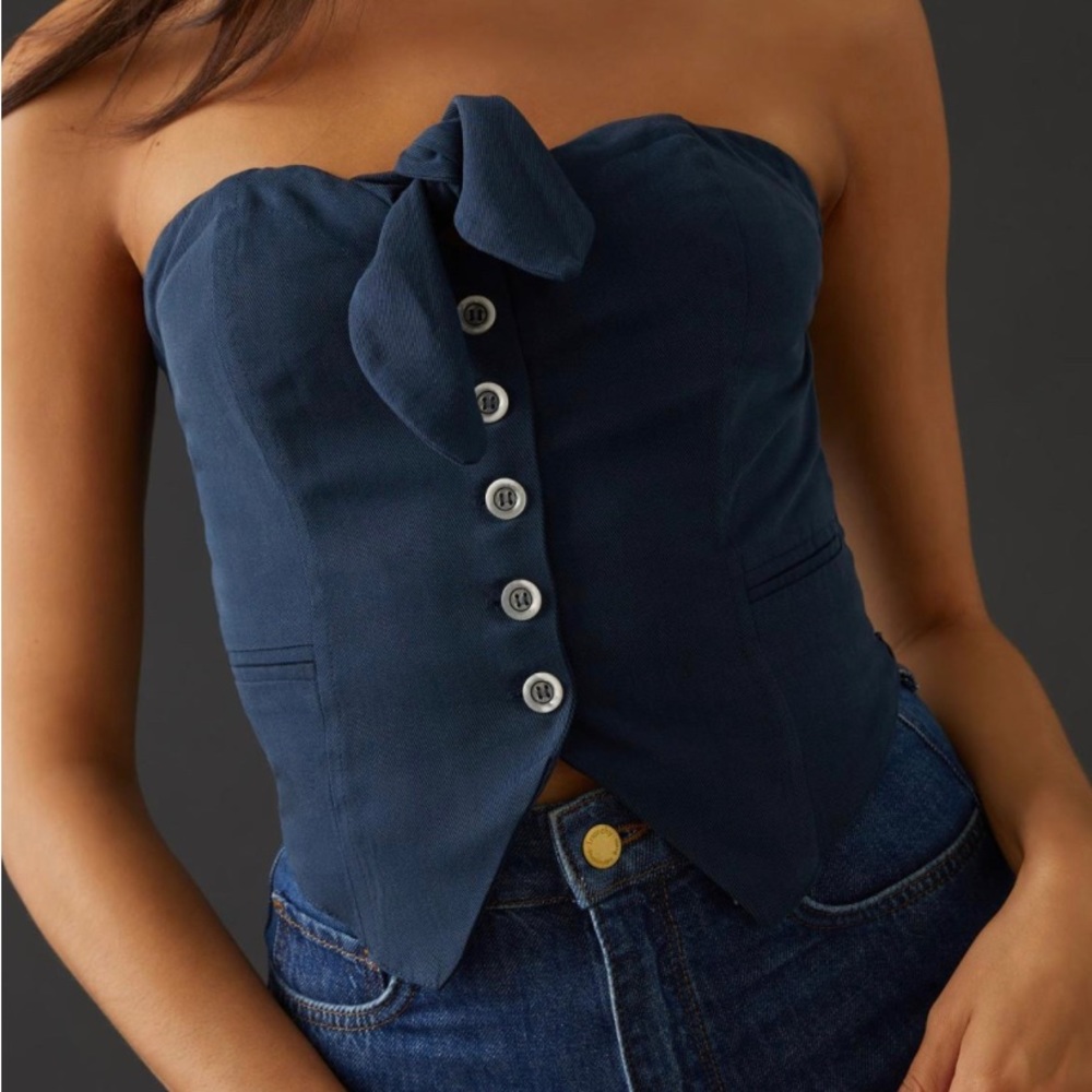 Maeve Strapless Tube Top